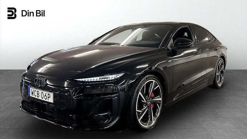 Svart (mytsvart metallic) Begagnad 2025 Audi e-tron S-Line SUV | 909 900 kr - Bild 1/4