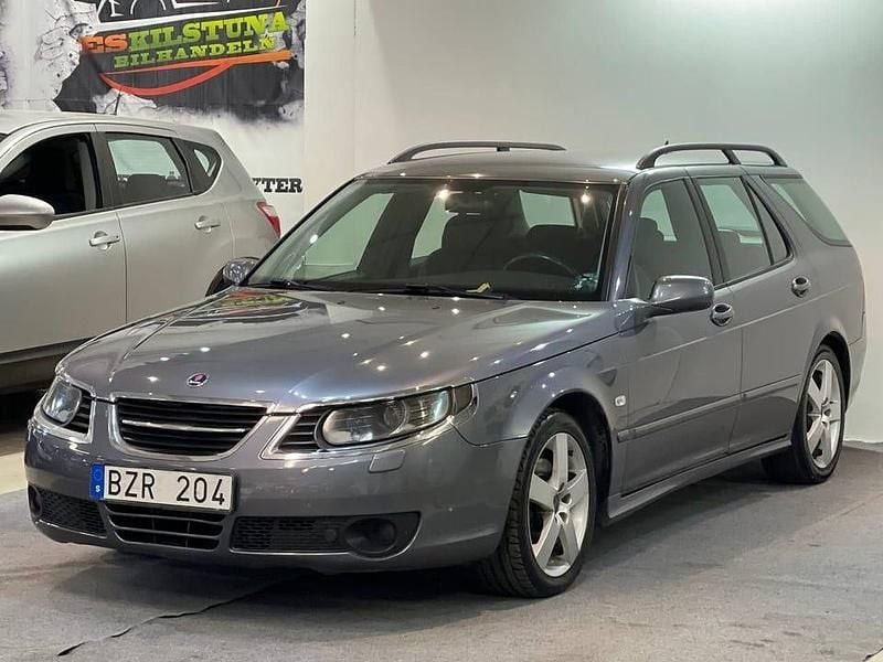 Grå Begagnad 2008 Saab 9-5 Linear Kombi | 59 900 kr (Dyr) - Bild 1/4