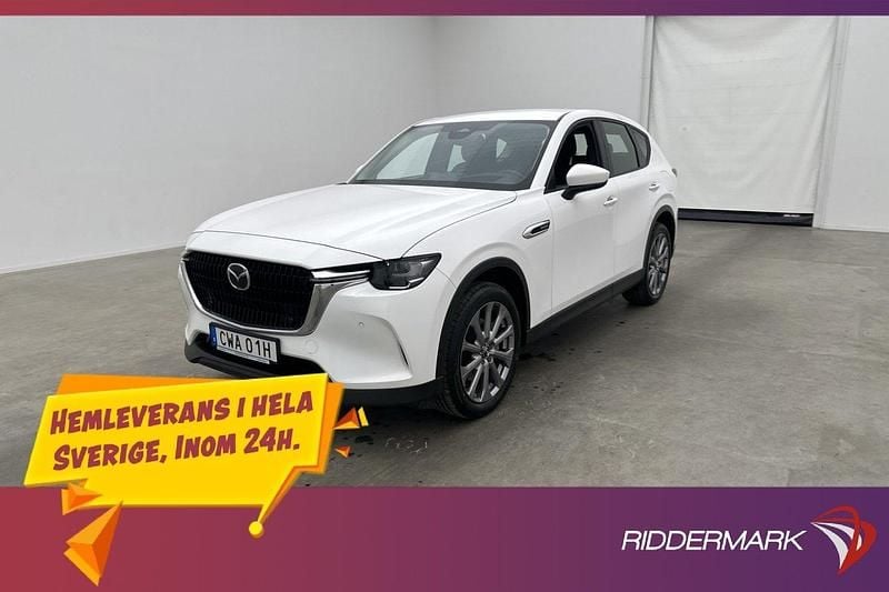 Vit Begagnad 2022 Mazda CX-60 Exclusive SUV | 399 800 kr (Bra pris) - Bild 1/3