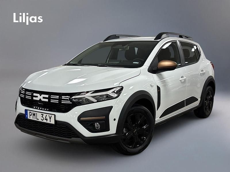 Vit Begagnad 2024 Dacia Sandero Extreme Halvkombi | 219 000 kr (Marknadspris) - Bild 1/3