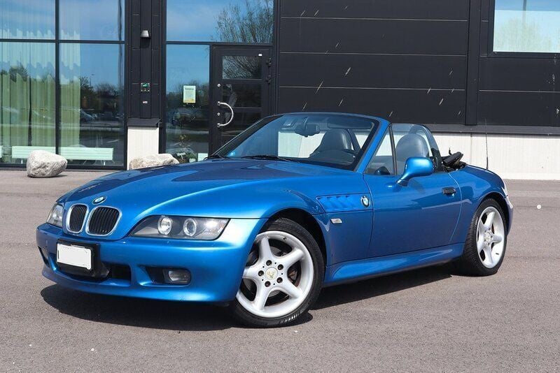 Blå Begagnad 1998 BMW Z3 M Sport Cab | 79 900 kr - Bild 1/4