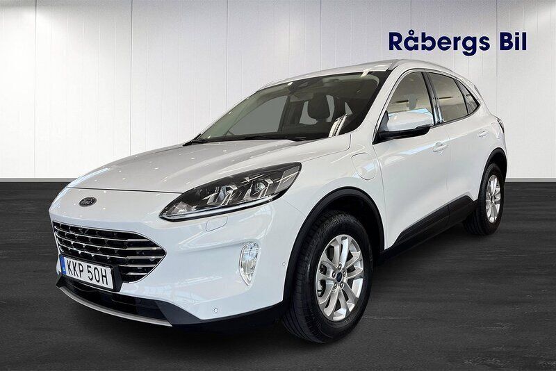 Vit Begagnad 2022 Ford Kuga Business Edition SUV | 289 800 kr (Lite dyr) - Bild 1/4