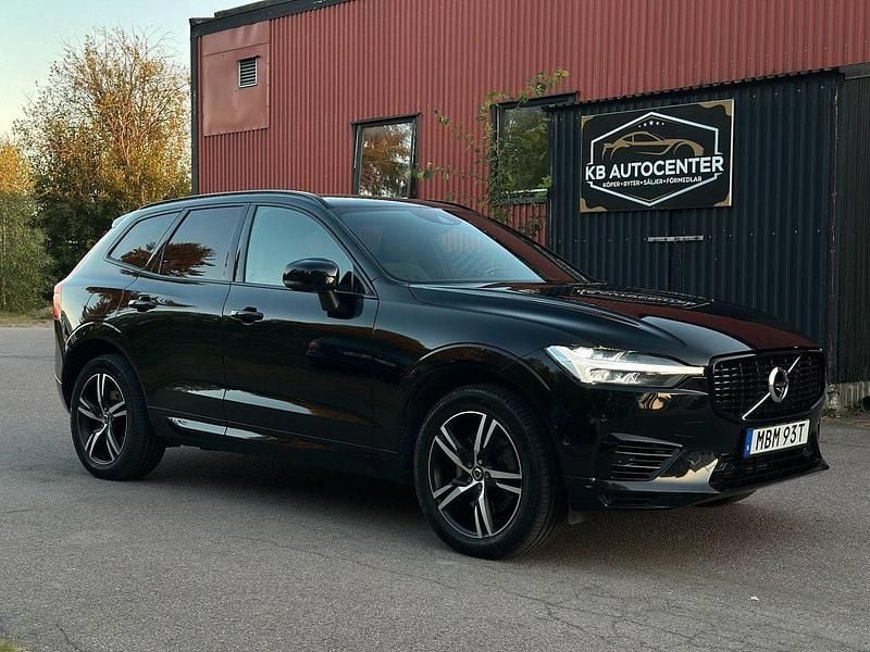 Svart Begagnad 2021 Volvo XC60 R-Design SUV | 489 900 kr (Dyr) - Bild 1/4