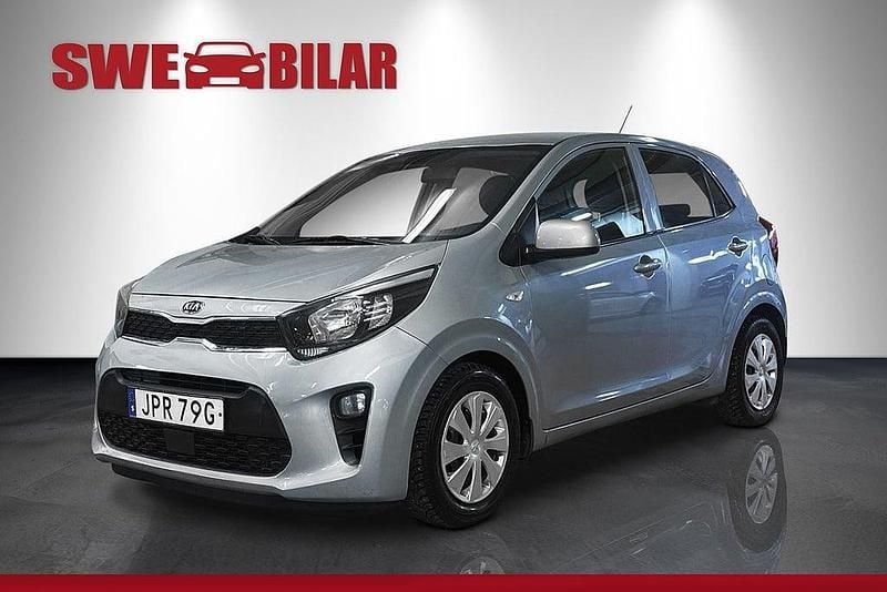 Begagnad Kia Picanto 84 HK (61 kW) 2019 Blå Halvkombi