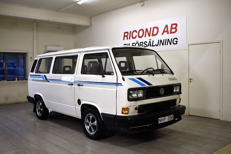 Vit Begagnad 1988 VW T3 Van | 129 900 kr - Bild 1/4