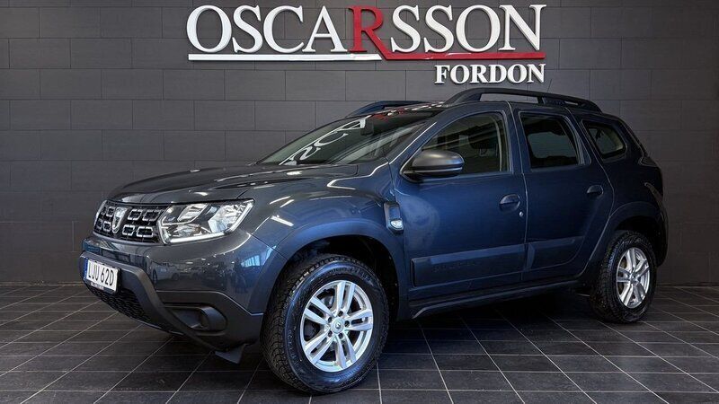 Mörkgrå (grå) Begagnad 2022 Dacia Duster SUV | 119 900 kr (Bra pris) - Bild 1/4