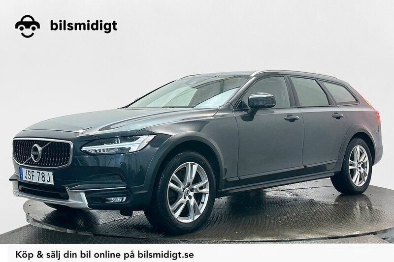 Grå Begagnad 2019 Volvo V90 CC Kombi | 239 800 kr (Bra pris) - Bild 1/3