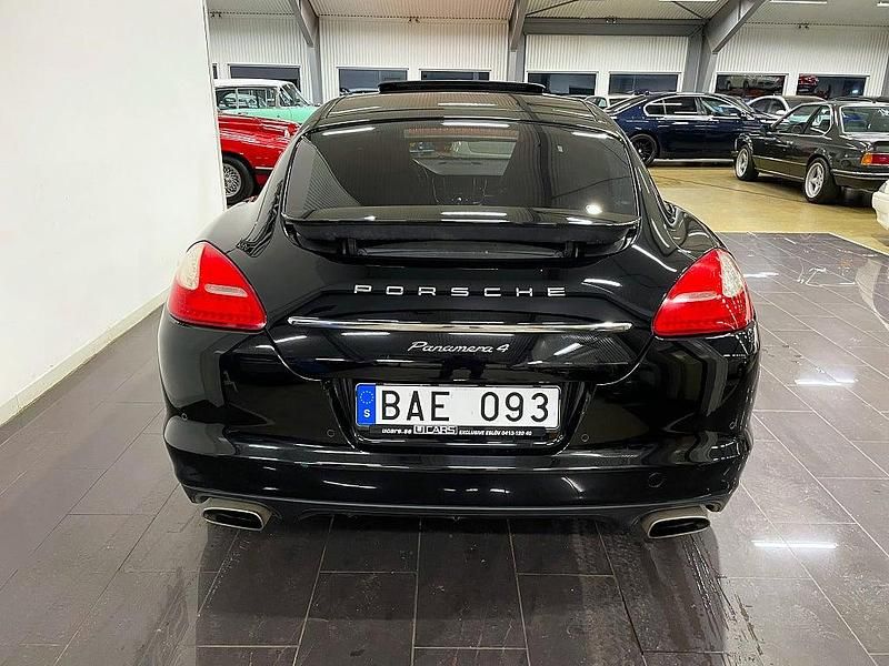 Begagnad Porsche Panamera 299 HK (219 kW) 2012 Svart Halvkombi