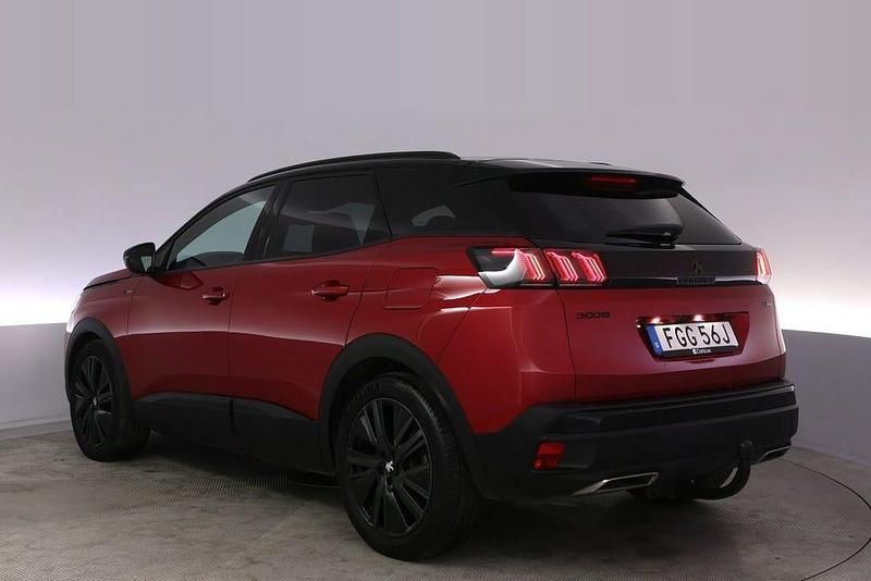 Begagnad Peugeot 3008 GT 224 HK (164 kW) 2022 Röd SUV