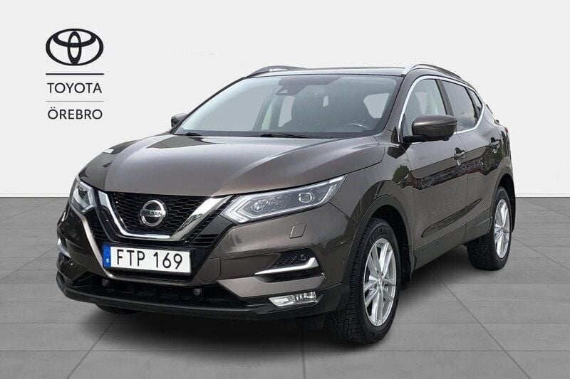Brun Begagnad 2019 Nissan Qashqai Tekna SUV | 199 900 kr (Marknadspris) - Bild 1/4