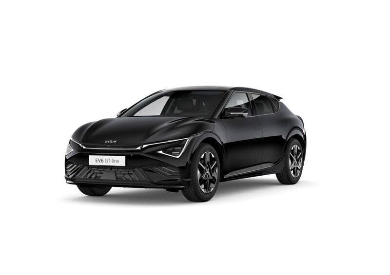 Svart Ny 2025 Kia EV6 3 SUV | 653 568 kr (Marknadspris) - Bild 1/1