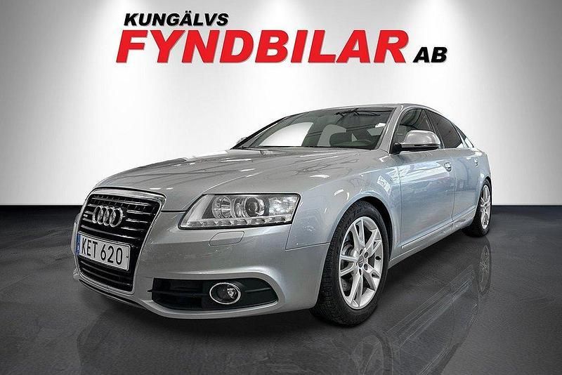Silver Begagnad 2009 Audi A6 S-Line Sedan | 99 900 kr - Bild 1/3