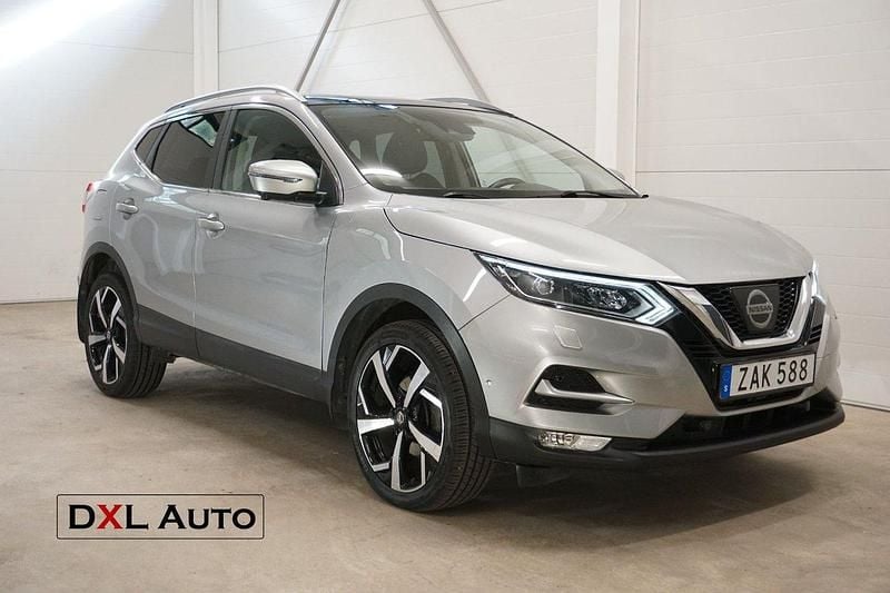 Silver Begagnad 2018 Nissan Qashqai 360º SUV | 159 900 kr (Marknadspris) - Bild 1/4