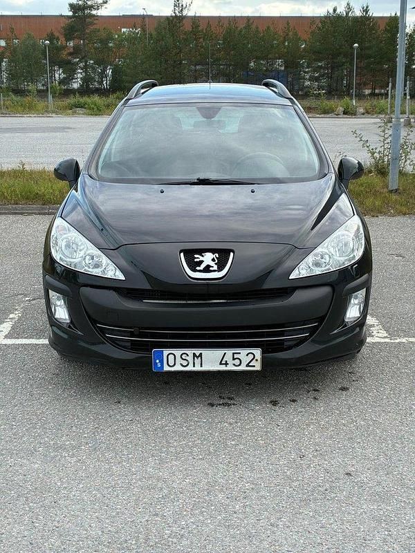 Svart Begagnad 2011 Peugeot 308 Kombi | 48 000 kr (Marknadspris) - Bild 1/4