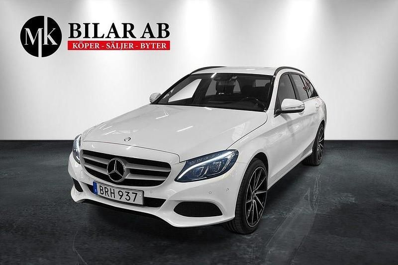 Vit Begagnad 2014 Mercedes C220 Kombi | 144 900 kr (Marknadspris) - Bild 1/4