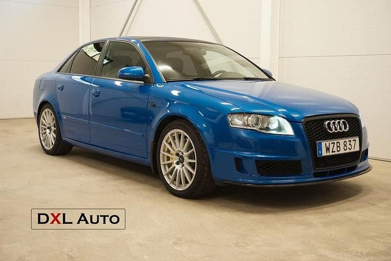 Blå Begagnad 2006 Audi A4 Sedan | 159 900 kr - Bild 1/4