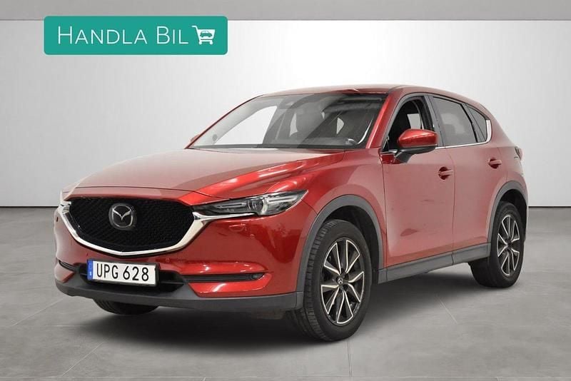Röd Begagnad 2018 Mazda CX-5 Optimum SUV | 247 900 kr (Marknadspris) - Bild 1/4