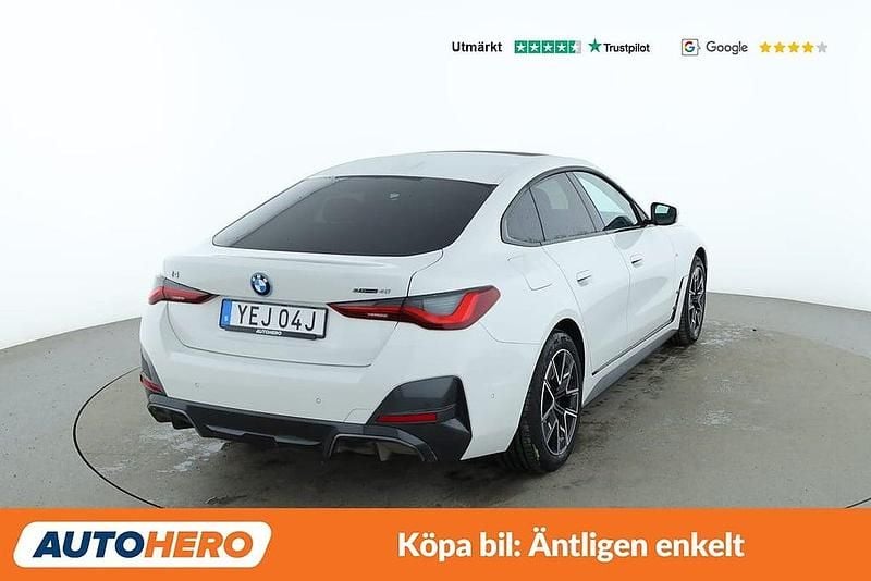 Begagnad BMW i4 M Sport 253 kW (344 HK) 2023 Vit Sedan