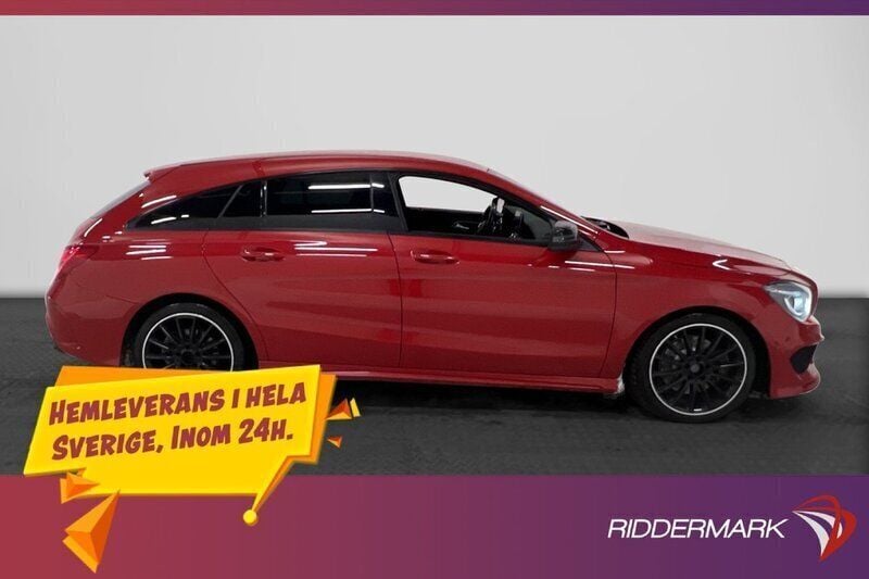 Röd Begagnad 2016 Mercedes CLA220 AMG Sedan | 179 800 kr (Marknadspris) - Bild 1/3