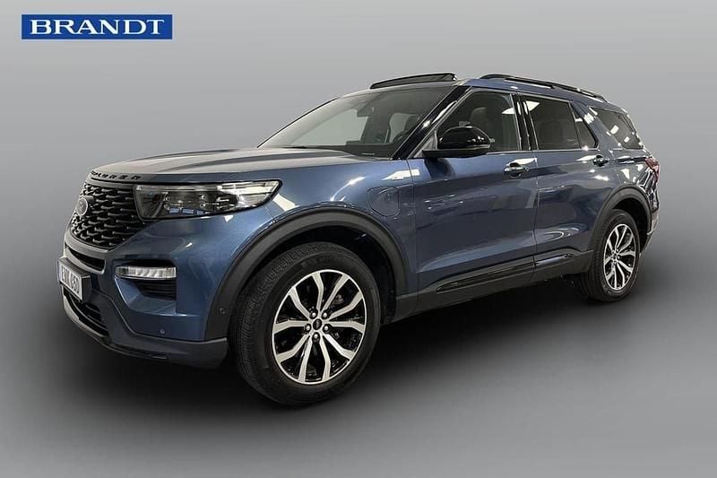 Blå Begagnad 2020 Ford Explorer ST-Line SUV | 449 900 kr (Marknadspris) - Bild 1/4