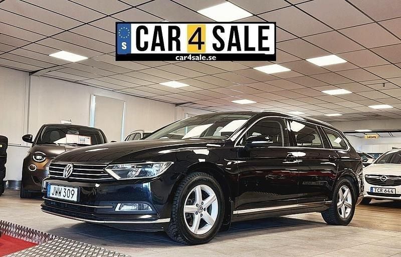 Svart Begagnad 2015 VW Passat GT Kombi | 94 900 kr (Lite dyr) - Bild 1/4