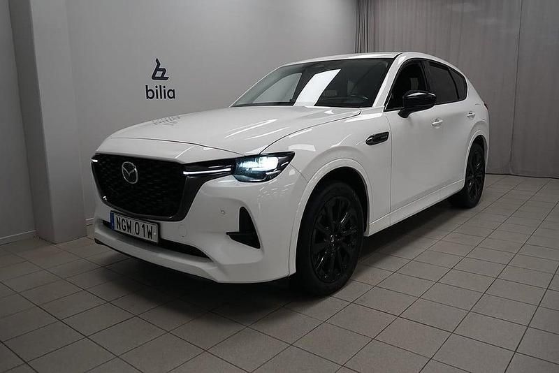 Vit Begagnad 2023 Mazda CX-60 Homura-Line SUV | 389 900 kr (Marknadspris) - Bild 1/3