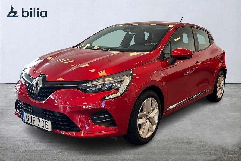 Röd Begagnad 2020 Renault Clio V Zen Halvkombi | 137 000 kr (Marknadspris) - Bild 1/3
