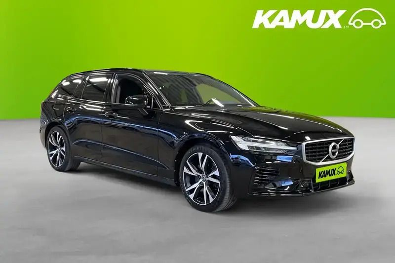 Svart Begagnad 2020 Volvo V60 R-Design Kombi | 274 800 kr (Superpris) - Bild 1/4