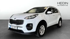 Vit (white) Begagnad 2015 Kia Sportage Comfort SUV | 139 900 kr (Lite dyr)