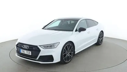Vit Begagnad 2018 Audi A7 Sportback S-Line Halvkombi | 387 000 kr (Marknadspris)