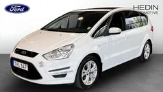 Vit (white) Begagnad 2015 Ford S-MAX S Minibuss | 129 900 kr (Bra pris)