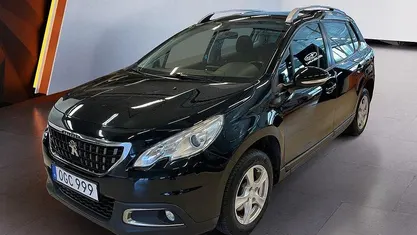 Svart Begagnad 2016 Peugeot 2008 SUV | 89 900 kr (Marknadspris)