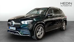 Grön (green) Begagnad 2022 Mercedes GLE350 AMG SUV | 578 900 kr (Bra pris)