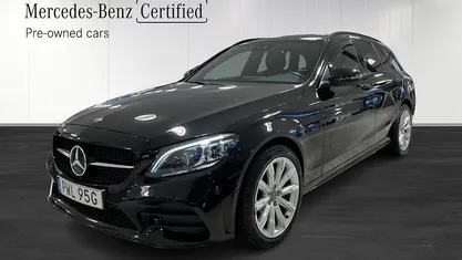 Begagnad Mercedes C300e AMG 2020 Svart Kombi