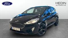 Svart (black) Begagnad 2018 Ford Fiesta Titanium Halvkombi | 115 000 kr (Marknadspris)