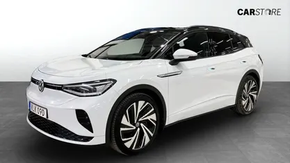 Vit Begagnad 2021 VW ID.4 GTX SUV | 294 900 kr (Marknadspris)