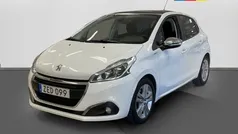 Vit Begagnad 2018 Peugeot 208 Style Halvkombi | 104 700 kr