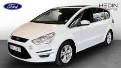 Vit (white) Begagnad 2015 Ford S-MAX S Minibuss | 129 900 kr (Bra pris)