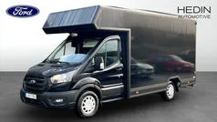 Svart Ny 2024 Ford Transit Trend Pickup | 399 900 kr