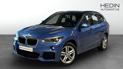 Blå Begagnad 2019 BMW X1 M Sport SUV | 248 700 kr (Marknadspris)