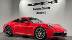 Röd (red) Begagnad 2019 Porsche 911 Carrera 4S Sportkupé | 1 469 000 kr (Marknadspris)