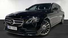 Svart (black) Begagnad 2018 Mercedes E220 AMG Kombi | 279 900 kr (Marknadspris)