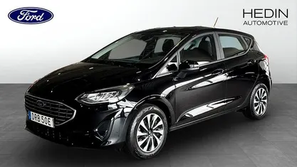 Begagnad Ford Fiesta Titanium 99 HK (72 kW) 2022 Svart (black) Halvkombi