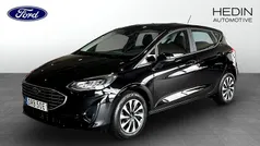 Svart (black) Begagnad 2022 Ford Fiesta Titanium Halvkombi | 169 900 kr (Marknadspris)