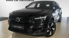 Svart Begagnad 2024 Volvo EC40 Single Motor Extended Range SUV | 479 000 kr (Marknadspris)