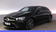 Svart Begagnad 2021 Mercedes CLA250e Shooting Brake AMG Kombi | 312 900 kr (Marknadspris)