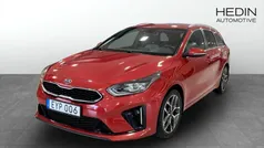 Röd (red) Begagnad 2019 Kia Ceed Sportswagon GT-Line Kombi | 169 900 kr (Marknadspris)