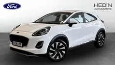 Vit (white) Begagnad 2022 Ford Puma Titanium SUV | 199 900 kr (Marknadspris)