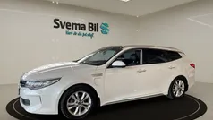 Vit Begagnad 2018 Kia Optima Hybrid 2 Sedan | 149 900 kr (Marknadspris)