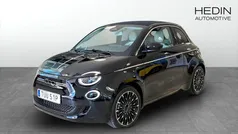 Svart (black) Ny 2024 Fiat 500e Cab | 350 000 kr